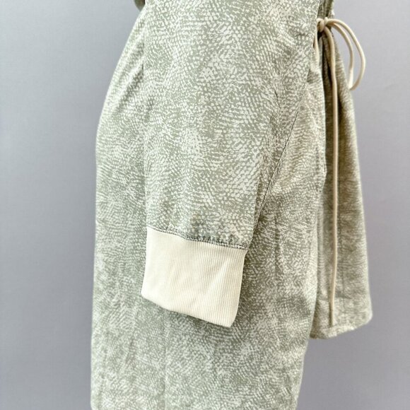 NWT Athleta Zuma Print Collar Shirt Dress Long-Sleeve Pockets Women Plus Size 1X - Picture 9 of 13